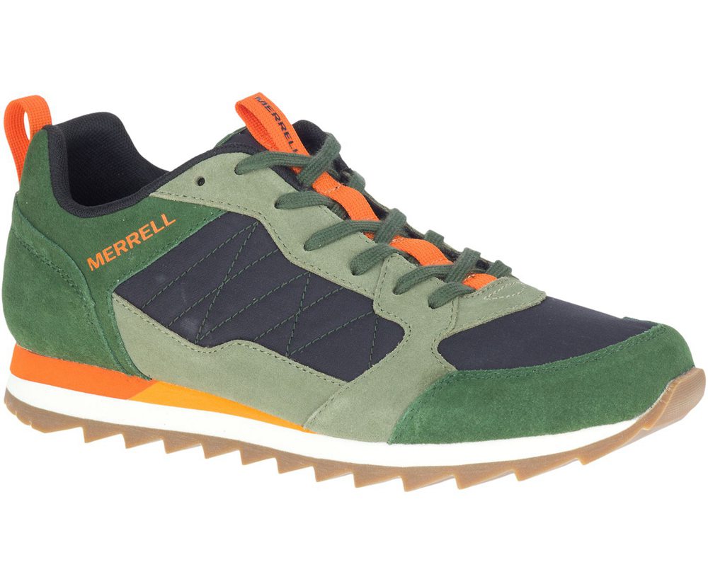 Merrell Sneakers Olive - Alpine - Mens 20UMBDZQJ